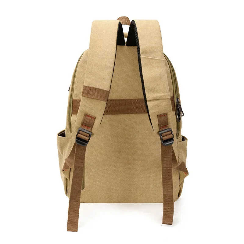 USB Casual Canvas Backpacks For Men Women High-Capacity Travel Bag School Children\'s Book Backpack Mochila Hombre Back Pack 2024