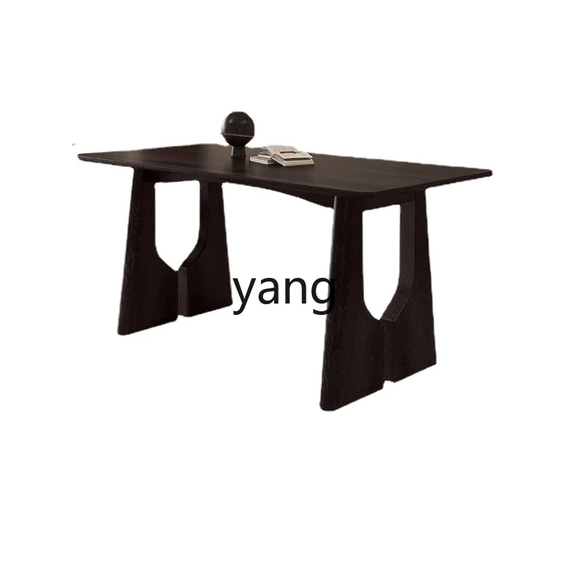 

Yhl Solid Wood Dining-Table Chair Mid-Ancient Style High-End Home Small Apartment