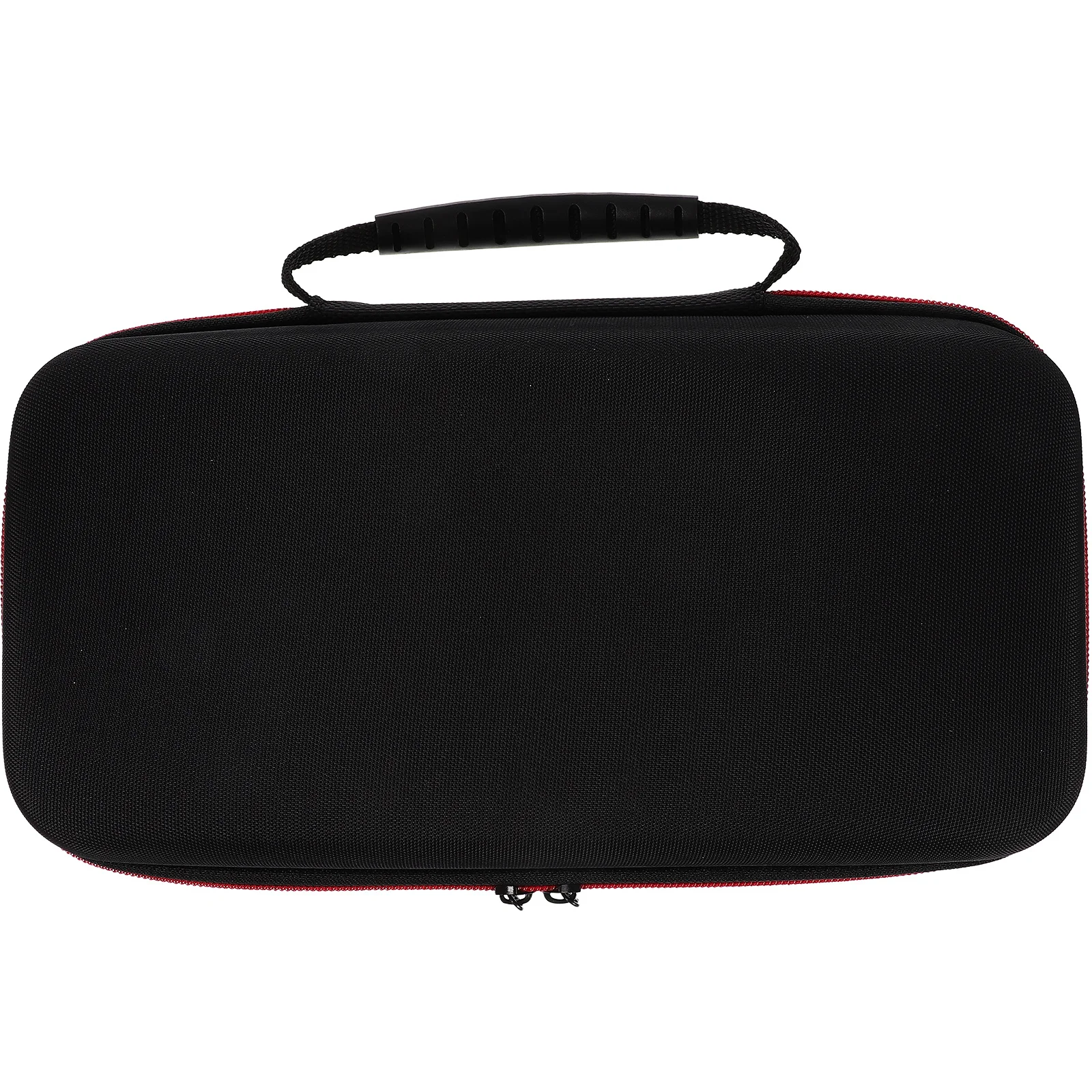 Wireless Microphone Case Portable Dual Microphone Carrying Bag Shockproof Zipper Storage Pouch with Handle Mic Storage Pouch