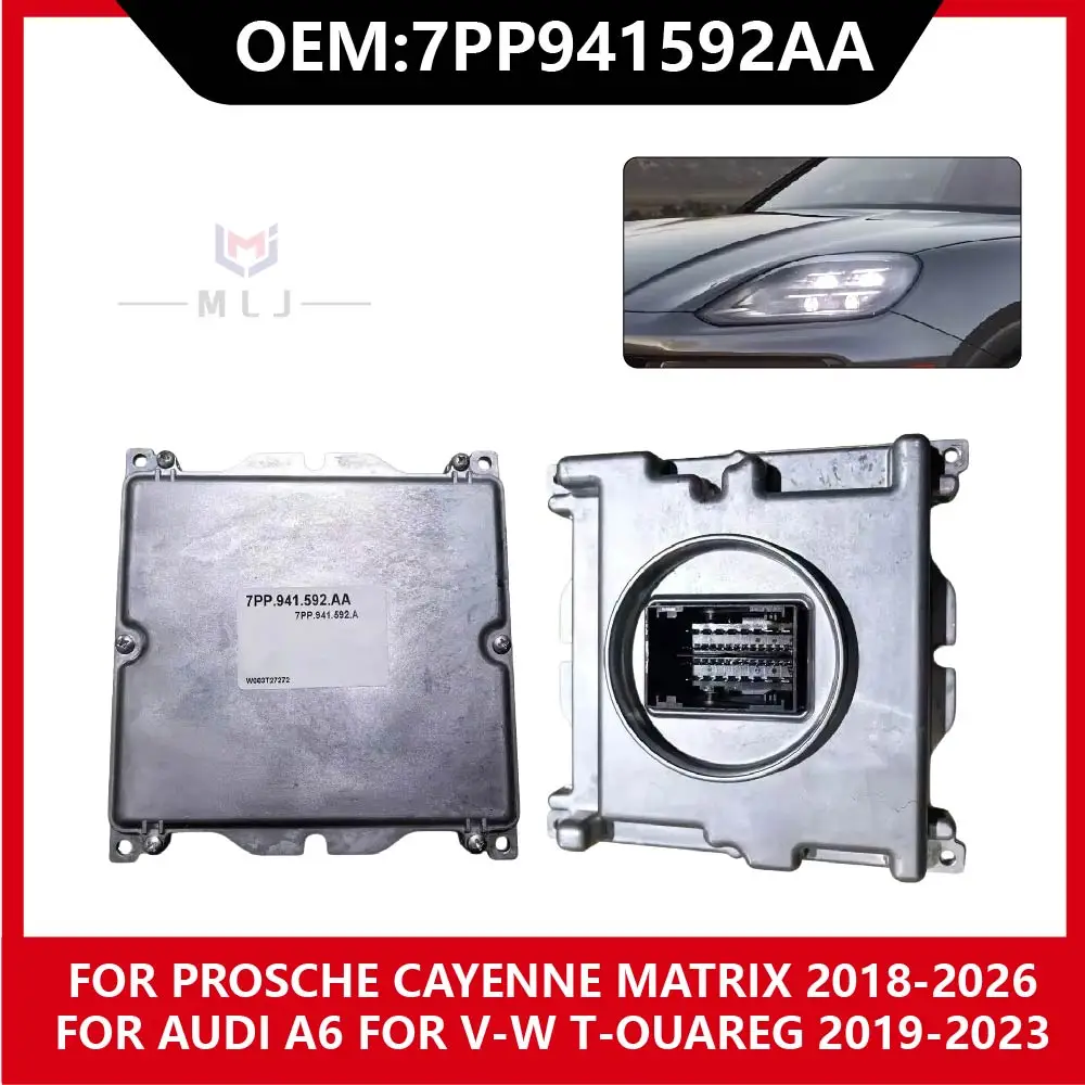 

7PP.941.592.AA 7PP941592AA For Porsche Cayenne 2018-2026 Audi A6 V-W T-ouareg 2019-2023 Headlight DRL Controller Module Unit