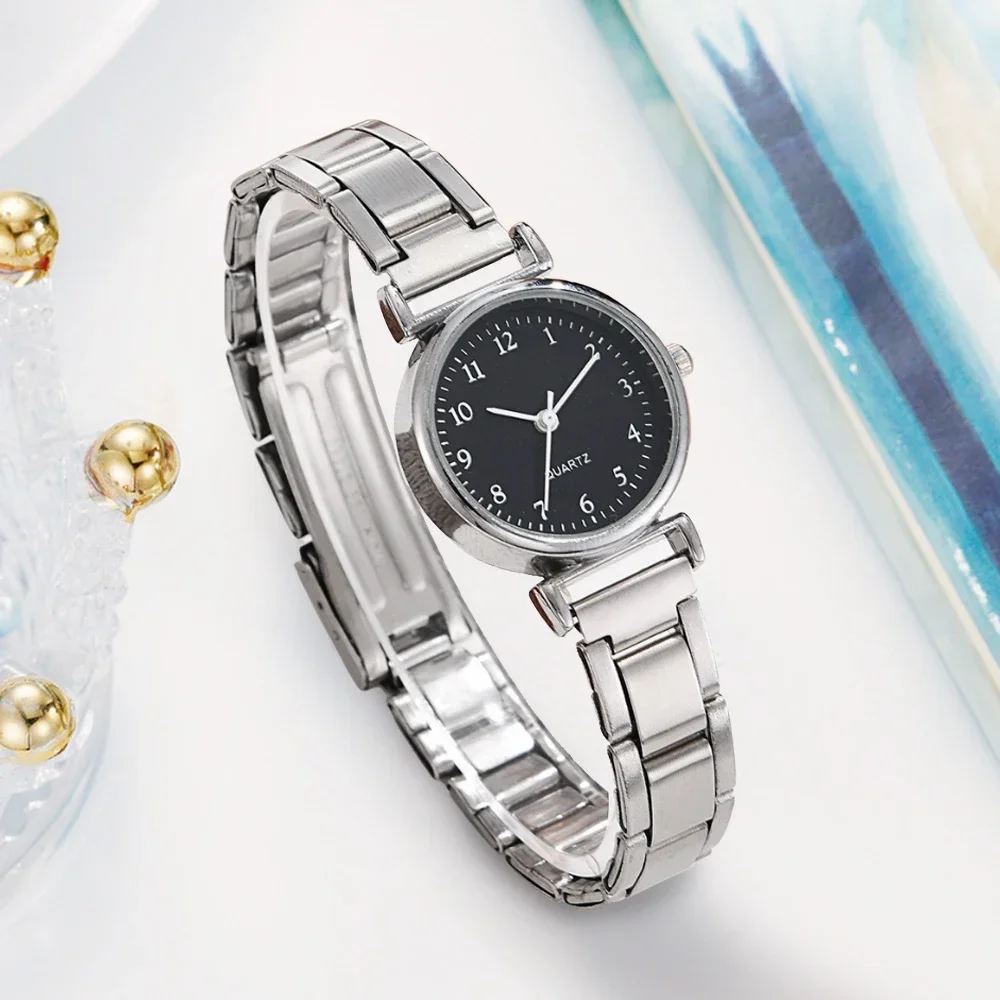 AAAModa feminina relógios simples pequeno mostrador analógico relógio de quartzo reloj mujer meninas relógio presente