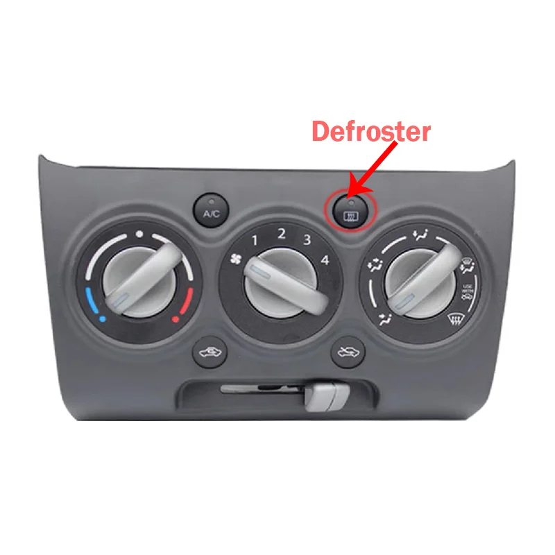 Auto Manual Air Conditioning Control Temperature Defroster Control Switch AC Switch Panel For Suzuki Alto 2009-2016