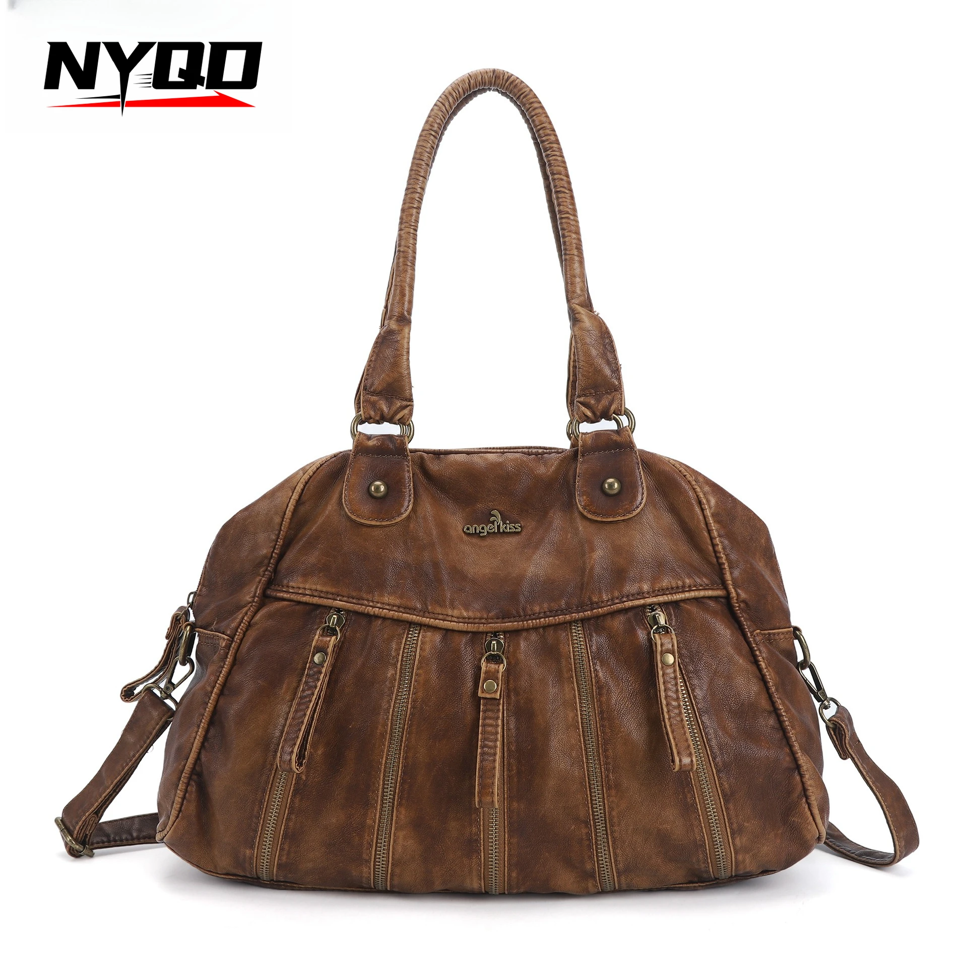 

Women Handbags Retro Hot Chick Y2K Large Fashion Shoulder Bag for Women Satchel Dumpling Pack Top-handle Bag Large Dinner Purse