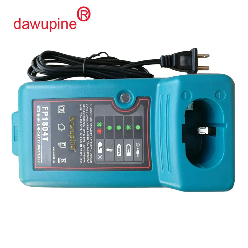 FP1804 Ni-cd Ni-hm Battery Charger For Makita 7.2V 9.6V 12V 14.4V 18V Serise Electric Drill Screwdriver Tool Accessory DC1414