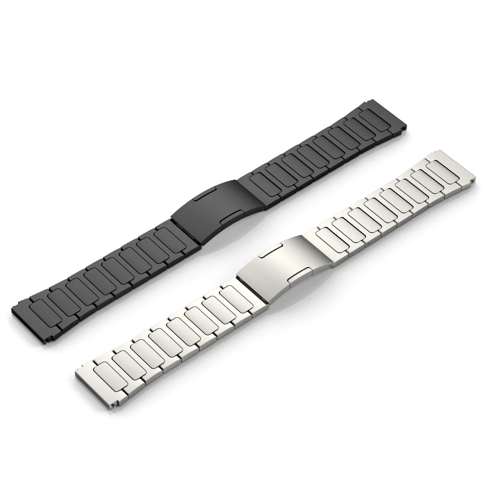 22mm Titanium Metal Strap For Xiaomi Watch S1 Pro/Active Solid Link Bracelet For Mi Watch S2/Watch color Watch Band Accessories