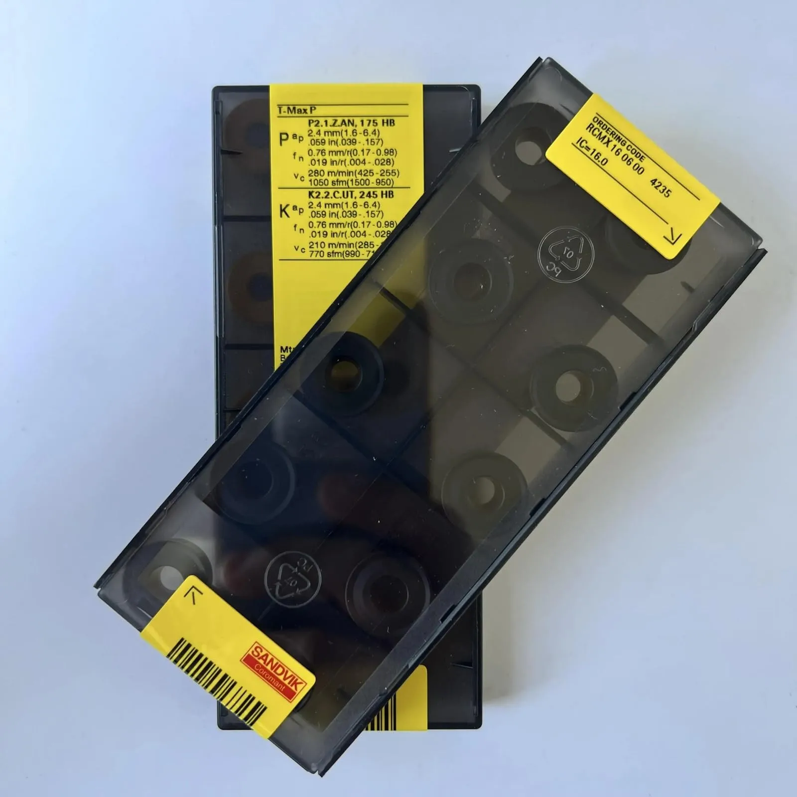 

Original SANDVIK / RCMX160600 4235 / Hard alloy blade 10 Pcs