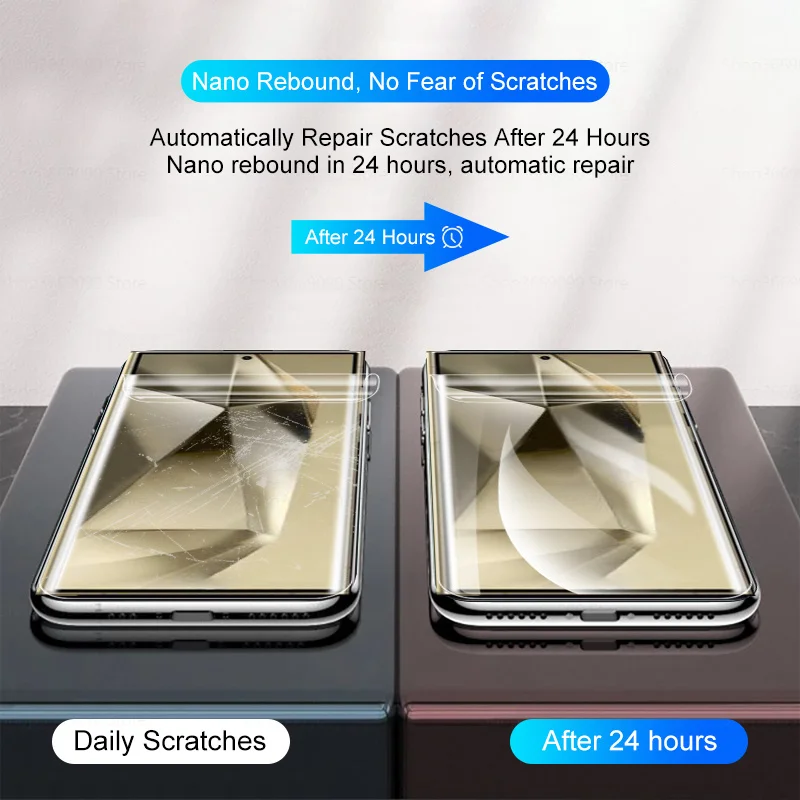 2 uds funda de película de hidrogel para Samsung S24Ultra 5G Protector de pantalla para Samsung Galaxy S24 Ultra S 24 Plus 2023 no vidrio templado