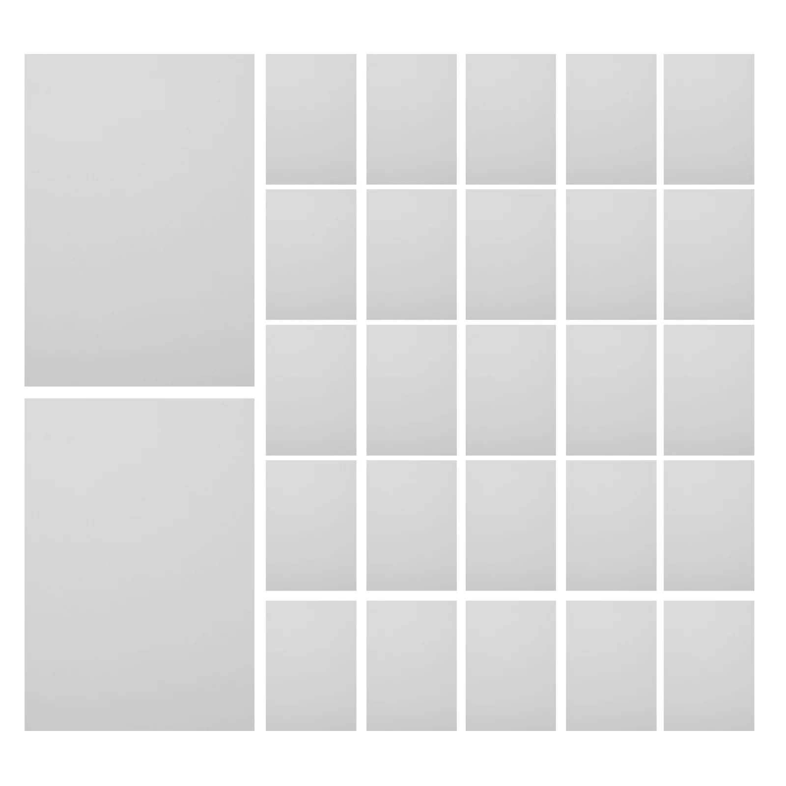 

10 Sheets Self-Stick Puzzle Saver Sheets Peel and Stick Easy Apply Puzzle Adhesive No-Mess Jigsaw Glue Preservation