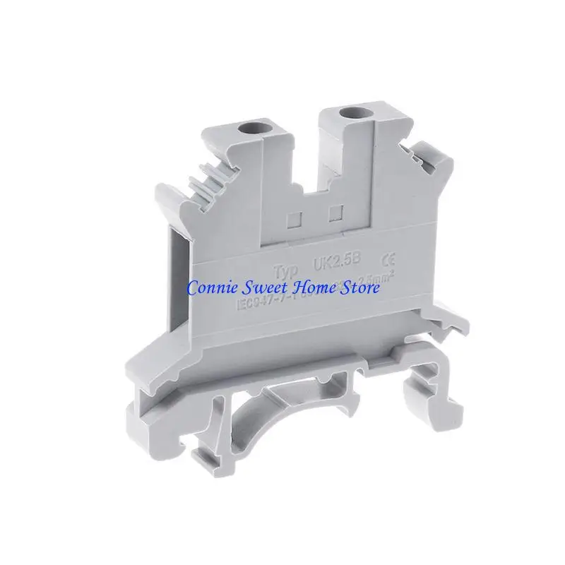 LXAF 10pcs/set uk-2.5b terminal block screw general application pcb din wiring f