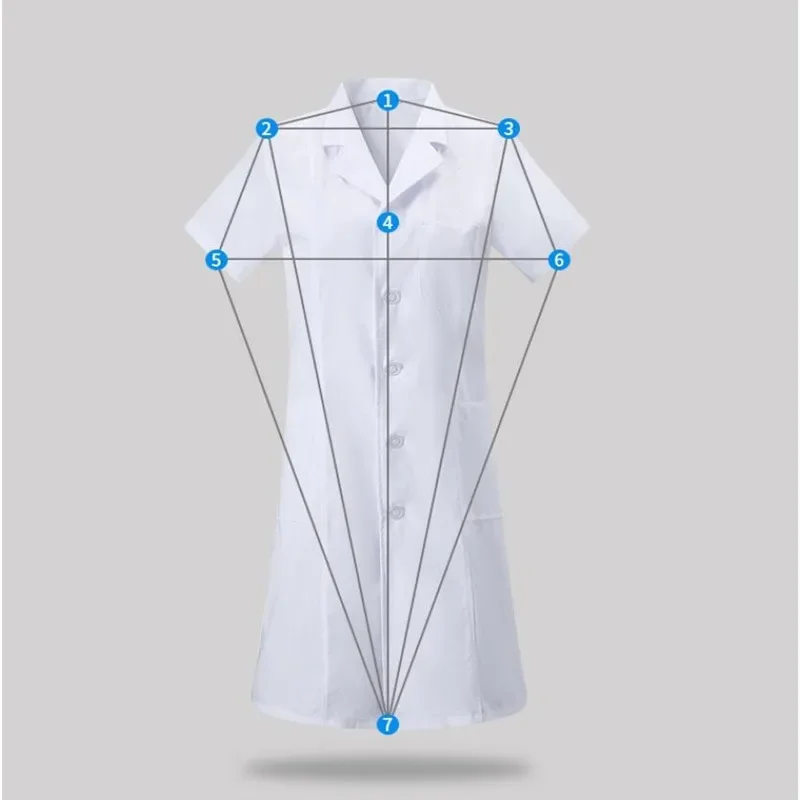 여성용 실험실 코트, 의사 간호사 원피스, 긴팔 의료 유니폼, 흰색 재킷, 조절 가능한 허리 벨트, 패션