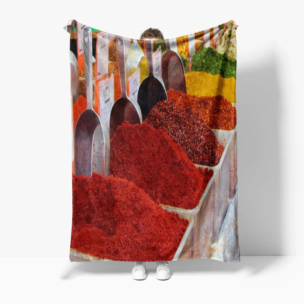 

Красочное кухонное декоративное одеяло с перцем чили, кровать, диван, чехол для домашнего текстиля