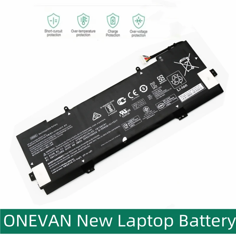 ONEVAN New KB06XL Laptop Battery For Hp Spectre x360 15-BL002XX Z6L01EA Z6K97EA Z6K99EA Z6K96EA Z6L00EA Z6L02EA HSTNN-DB7R