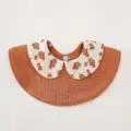 Red orange floral