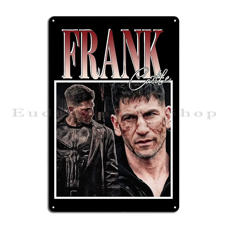 Frank Castle Metal Plaque Poster Home Create Wall Pub Design Mural Tin Sign Poster
