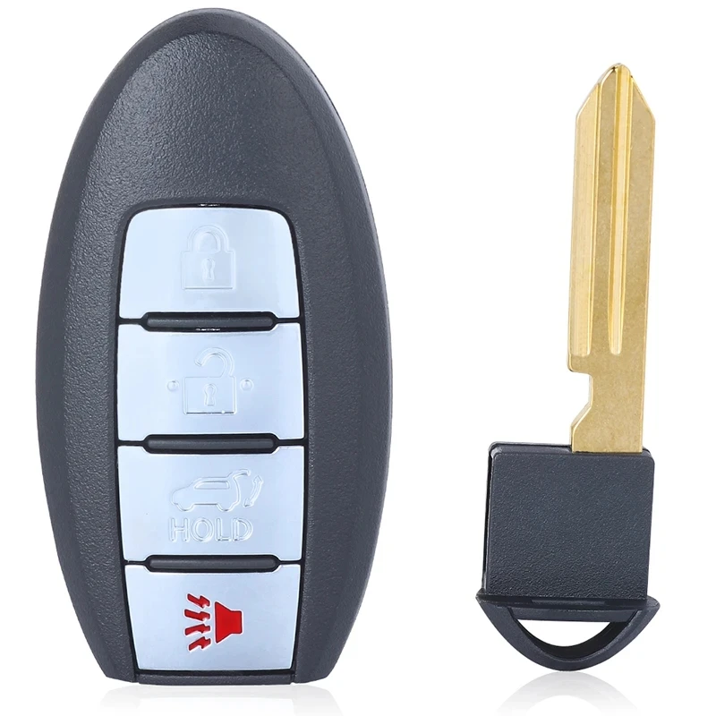 DIYKEY S180144903 Smart Remote Key Fob Keyless 4 Button 433MHz 4A Chip for Nissan Pathfinder 2013 - 2020