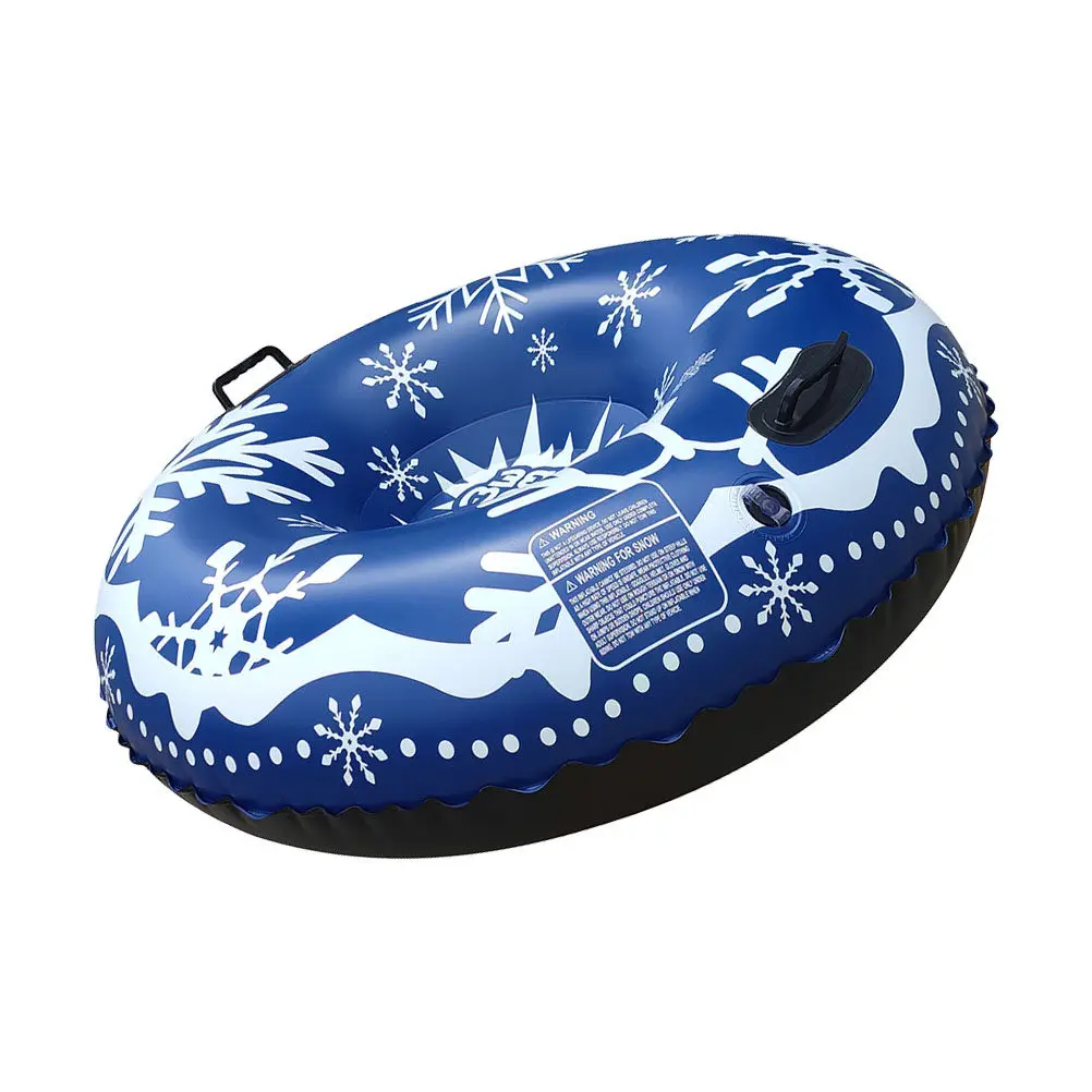 

Inflatable Item Ski Circle Cushion Board Snow Sled Interesting Skiing Ring