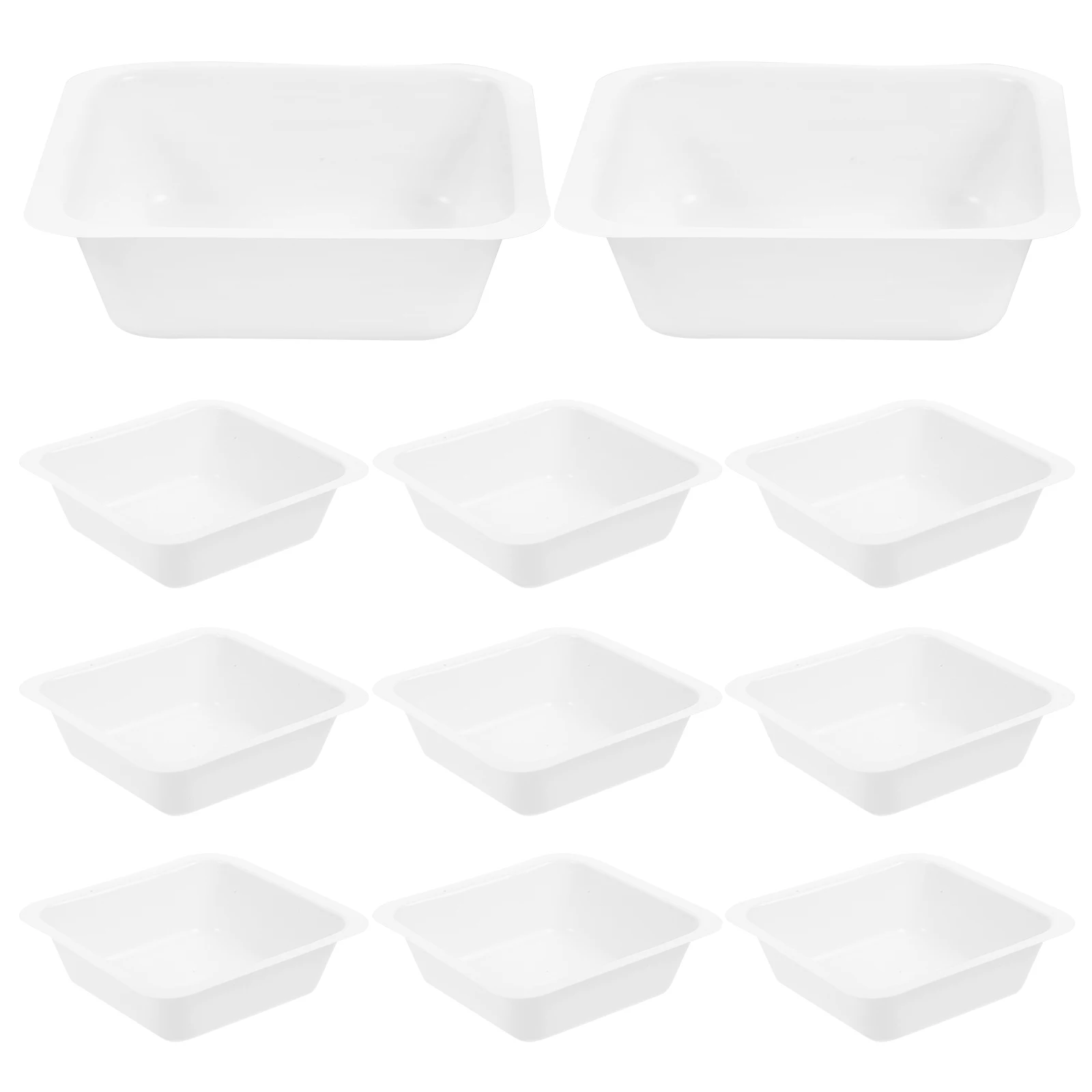 

20 Pcs Weighing Dish Measuring Boats Lab Small Plastic Tray Dishes Supplies Anti Static Non Stick Easy Clean Accurate