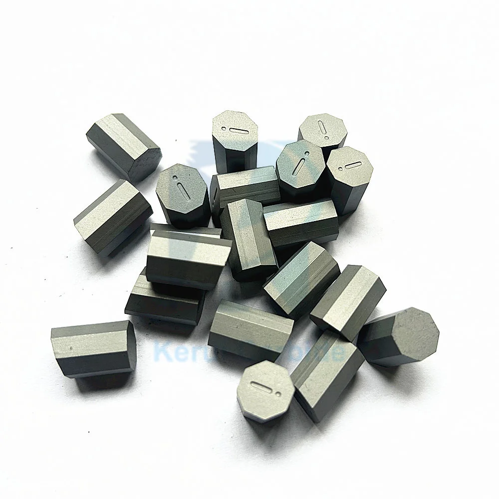 

Direct Sell Tungsten Carbide Octagonal Tips Button for Mining Rock Drilling