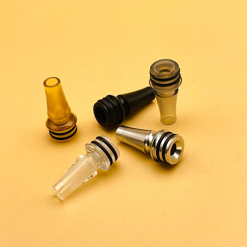 DSX 510 mtl drip tip 316ss pc pom pei material heat narrow bore mouthpiece mouthpiece for rta tank Atomizer vape accessory