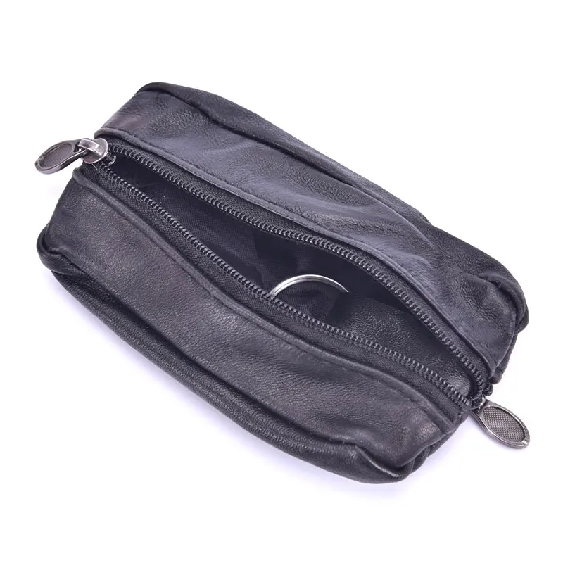 Mini Zipper Soft Purses, Bolsa Unisex para Dinheiro, Carteiras De Bolso, Bolsa De Mudança Pequena