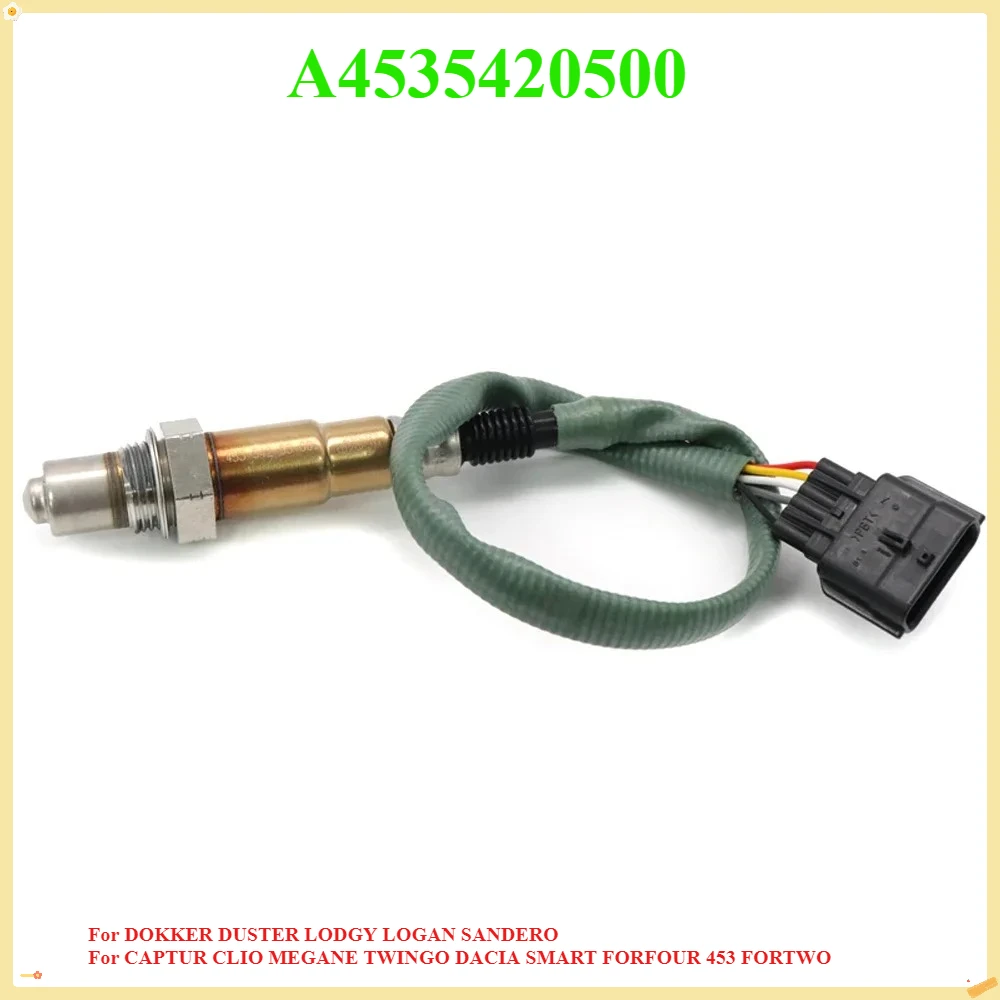 

A4535420500 Upstream O2 Oxygen Sensor Air Fuel Ratio Lambda Sensor For CAPTUR CLIO MEGANE TWINGO DACIA SMART FORFOUR 453 FORTWO