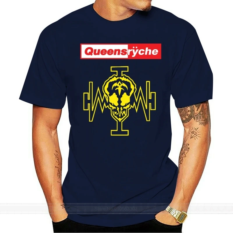 funny t shirt Queensryche Retro T-Shirt tshirt men tee