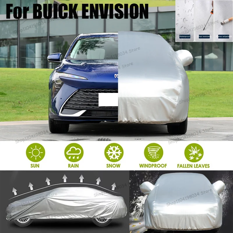 

For BUICK ENVISION Auto Anti snow Anti dust Sunscreen Anti-uv Anti peeling paint And Anti Rainwater 210t car cover Car cover