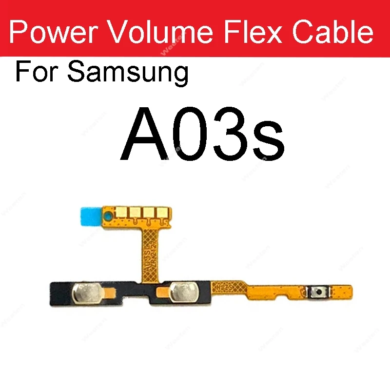 Power Volume Flex Cable For Samsung A21 A31 A41 A51 A71 A21s A01 A01 Core A02 A02s A03 Core A03s A04 A04e A04s