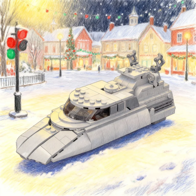 

352pcs MOC Imperial Rebel Repulsor Scout Star Battle Model Building Blocks DIY Gift Creative Collectible Display Decor Premium