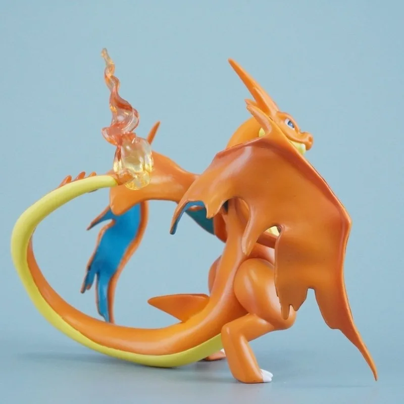 PokéMon Fire-Type Pocket Monsters Charizard Charmander Figure Toys Collection Ornaments Childhood Classic Anime Peripheral Gifts