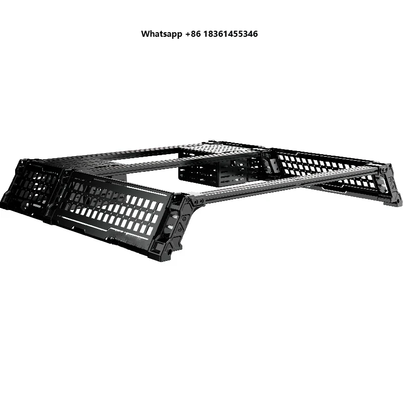 For Ranger Pickup Trucks High Quality Wholesale Aluminum Alloy CNC Integrated Roof Rack