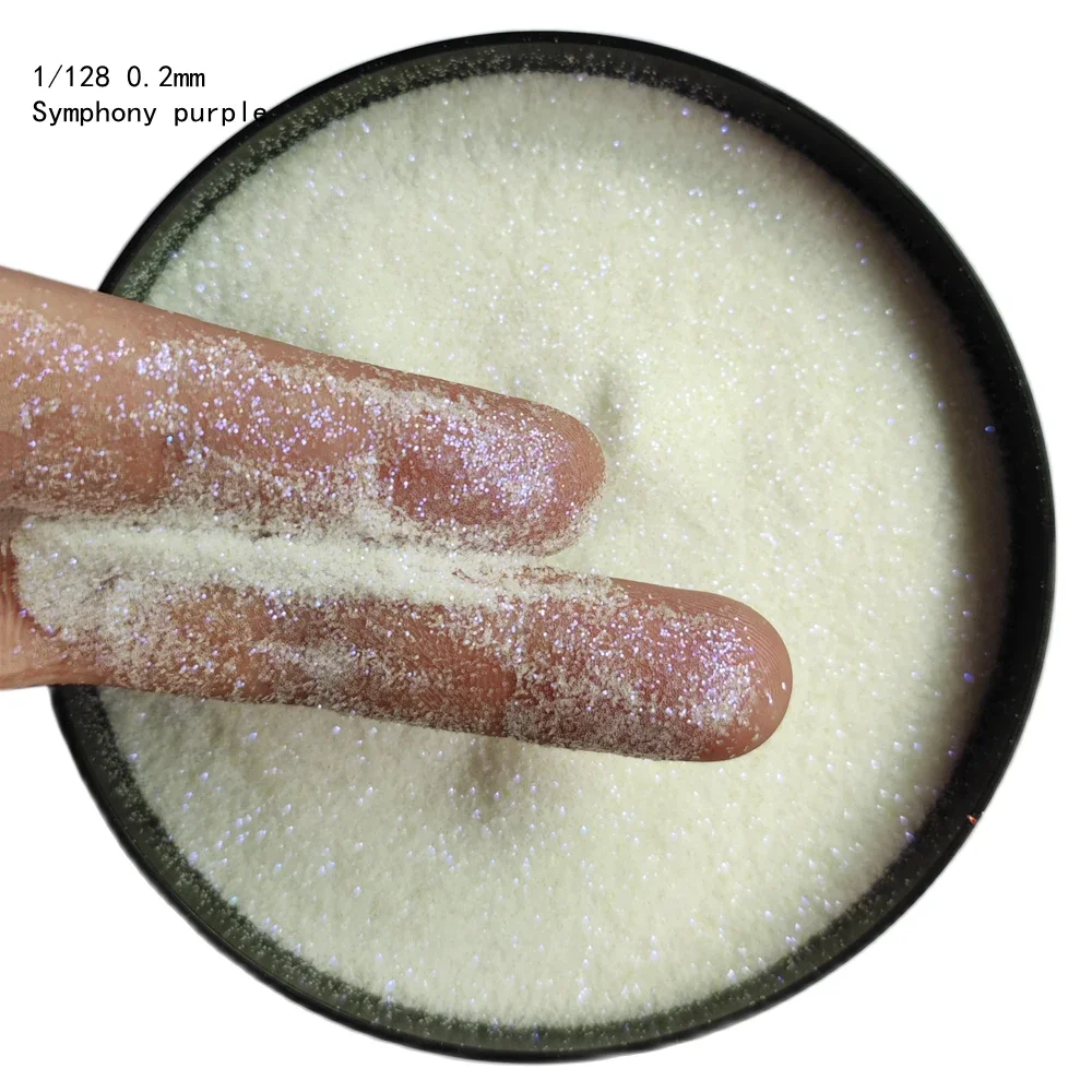 Glitter per unghie laser da 29 colori 0,2 mm scintillanti arcobaleno lineare fine glitter olografico 500 g polvere sinfonia abbagliante glitter