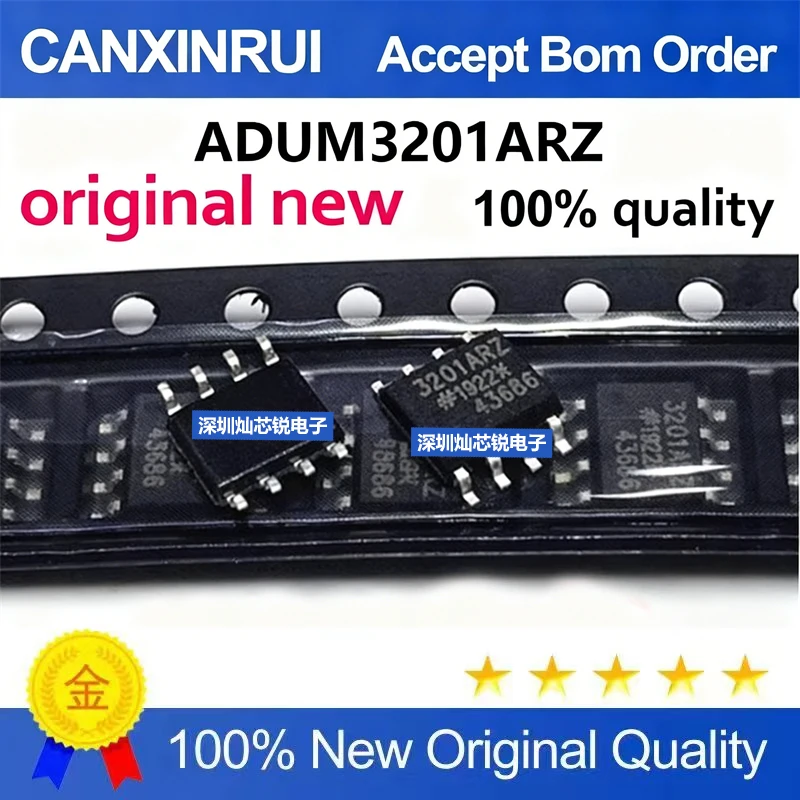 (5-100pieces)Brand New Original ADUM3201ARZ 3201ARZ AD3201 SMD SOP8 Digital Isolator Chip