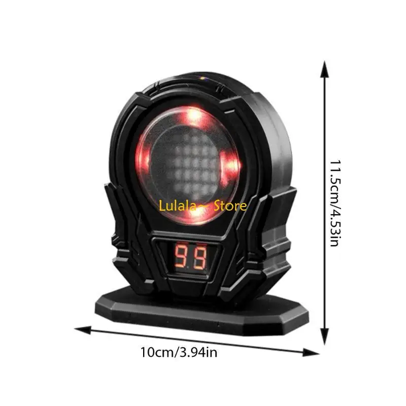 Y4QA ポータブル赤外線トレーナースコアリングターゲット射撃用電気ターゲットスキル向上に適したほとんどのカートリッジ