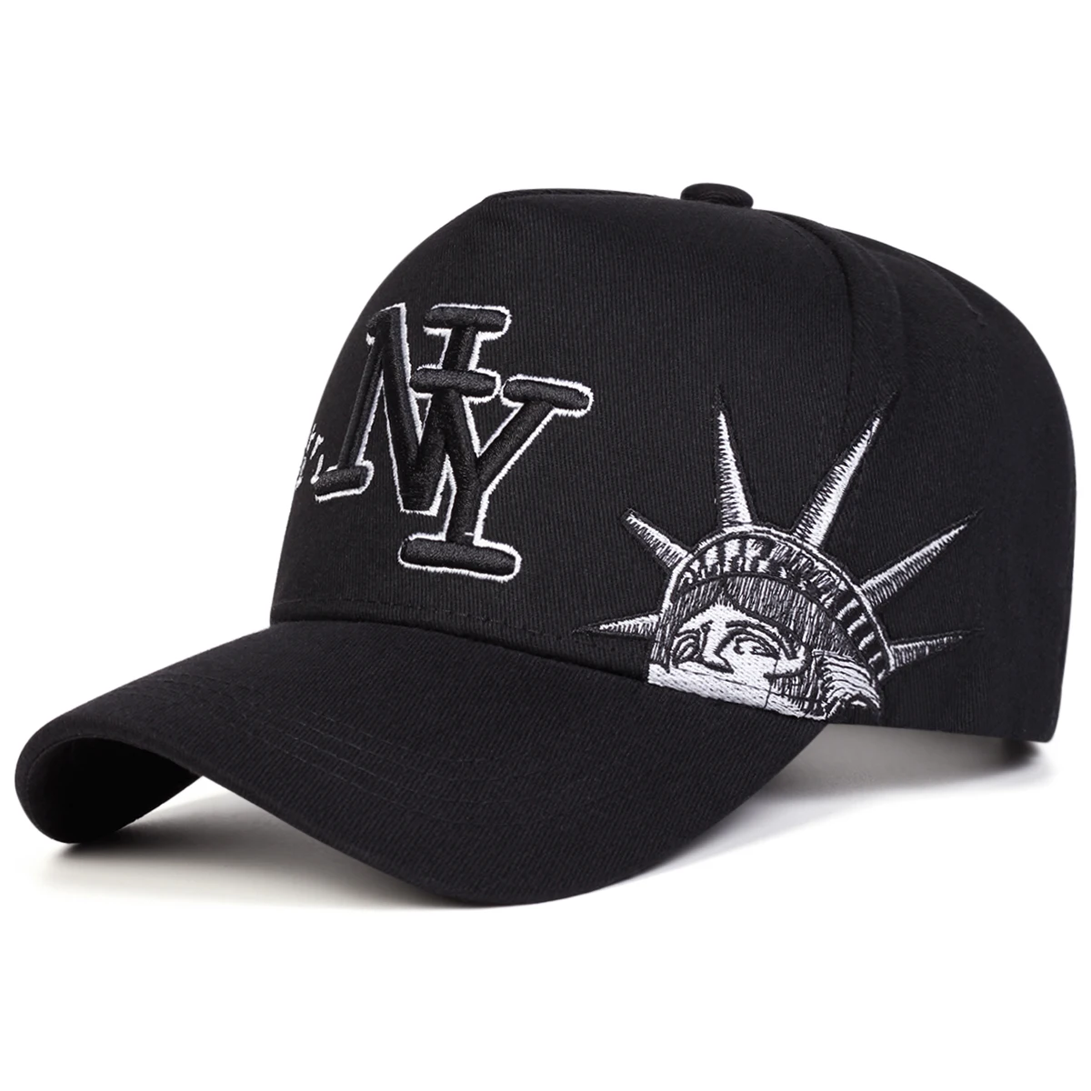 Unisex NY Statue of Liberty Embroidery Baseball Caps Spring Autumn Outdoor Adjustable Casual Hats Sunscreen Hat Sports Cap