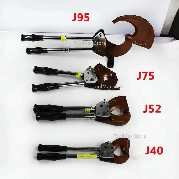 J40 J52 J75 J95 قواطع أسلاك السقاطة لكابل 3X120mm دليل الصلب الذين تقطعت بهم السبل قواطع أسلاك النحاس والألومنيوم