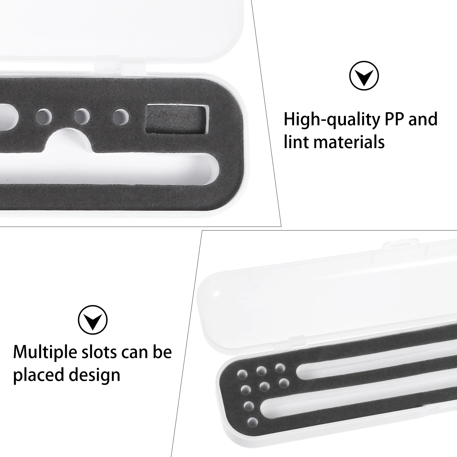

Держатель для стилуса с застежкой-пряжкой, портативный чехол для хранения для Pencil 1 и 2, многофункциональный органайзер для стилусов
