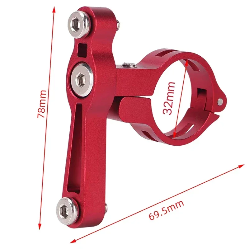 Portaborraccia per bici robusto portaborraccia per bicicletta da Mountain Bike sedile convertitore in alluminio portabicchieri per paraurti per bici