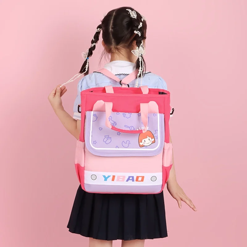 Children Cartoon Backpacks New Girls Boys Primary School Students Tutorial Bags Kids Large Capacity Shoulder Bag Drop Shipping
