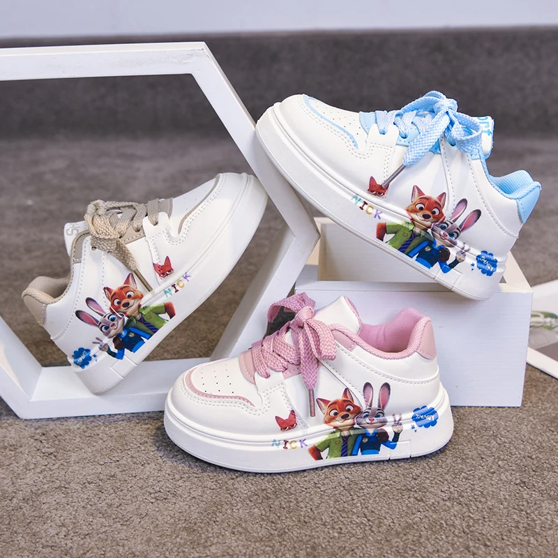 

Disney Zootopia children's sneakers 2026 girls boys shoes Casual basketball Kid Running Fashion Sports old girls Shoes Gift
