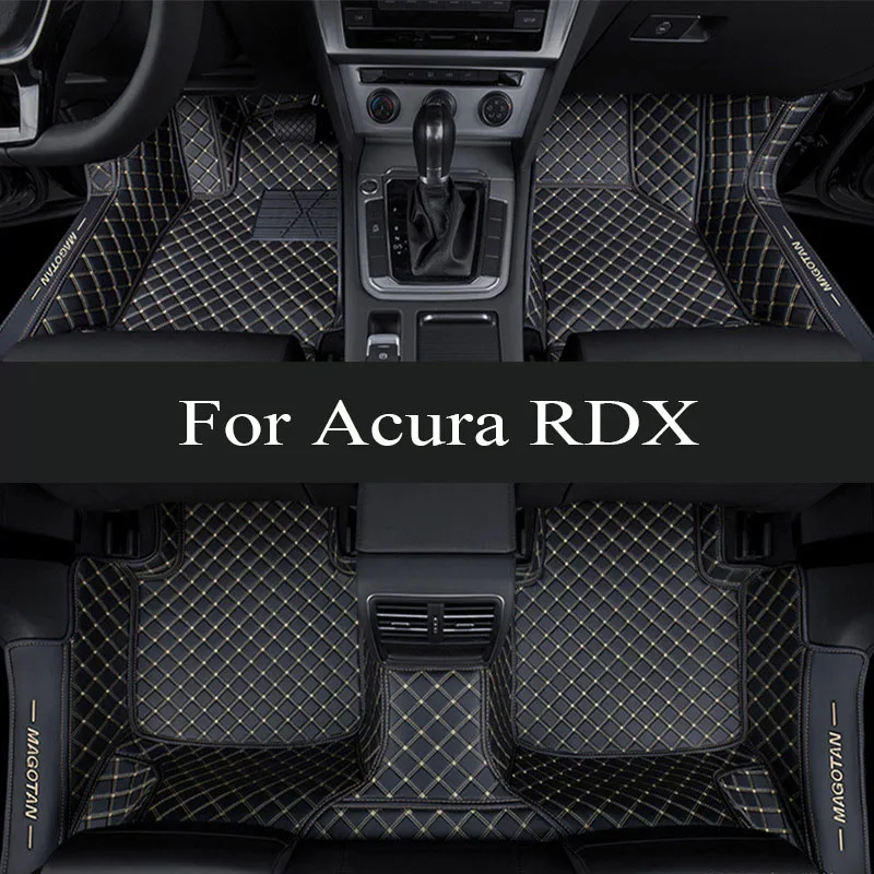 

Car Mats For Acura RDX TC1 2 MK3 2019~2022 2020 2021 Durable Rugs Set Carpet Leather Floor Mat Waterproof Pad Car trunk mat