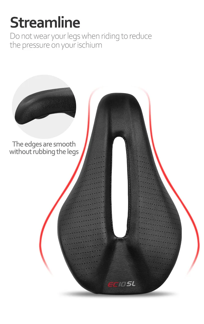 Sitero Expert Body Geometry Rennrad Triathlon TT Multisport Fahrrad Sattel Carbon Sattel – Detail 22