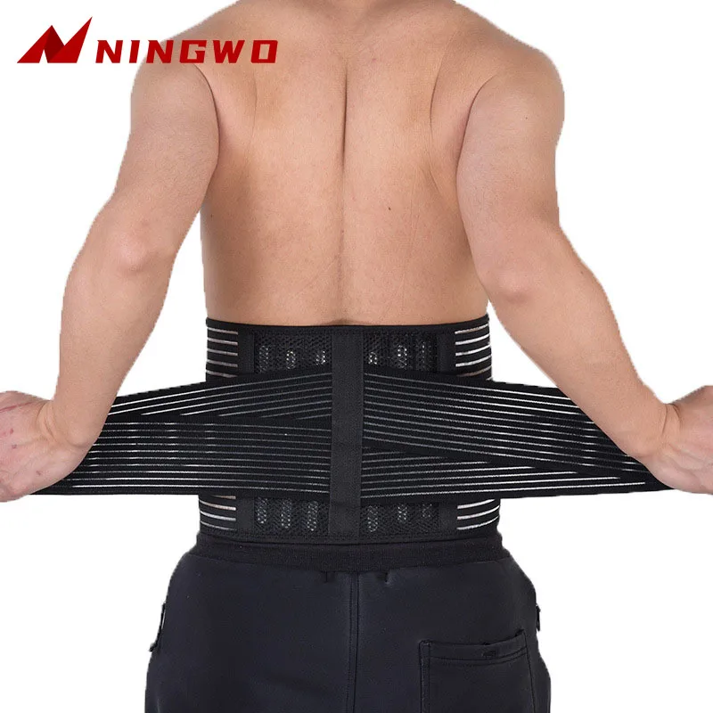 Back Brace for Men Lower Back Pain Relief, Adjustable Lumbar Support Belt , for Herniated Disc, Sciatica