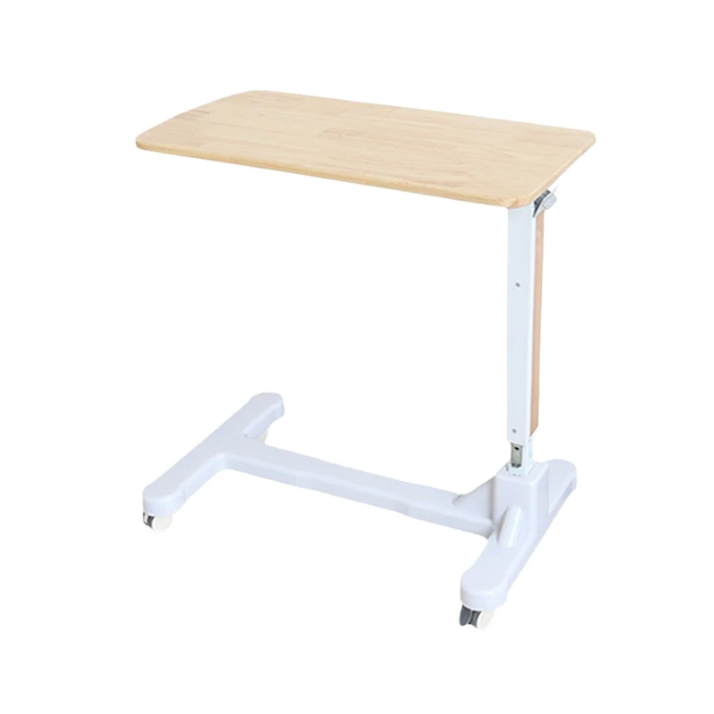 طاولة طعام فوق السرير بجانب السرير في المستشفى للتمريض والعناية بالمريض والأثاث الأساسي للمستشفى #3