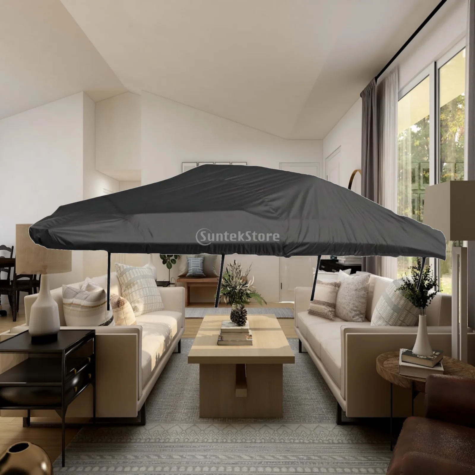 Waterproof Outdoor Boat Cover Heavy Duty Oxford Fabric Elastic Bottom for Windy Dock Storage Protection