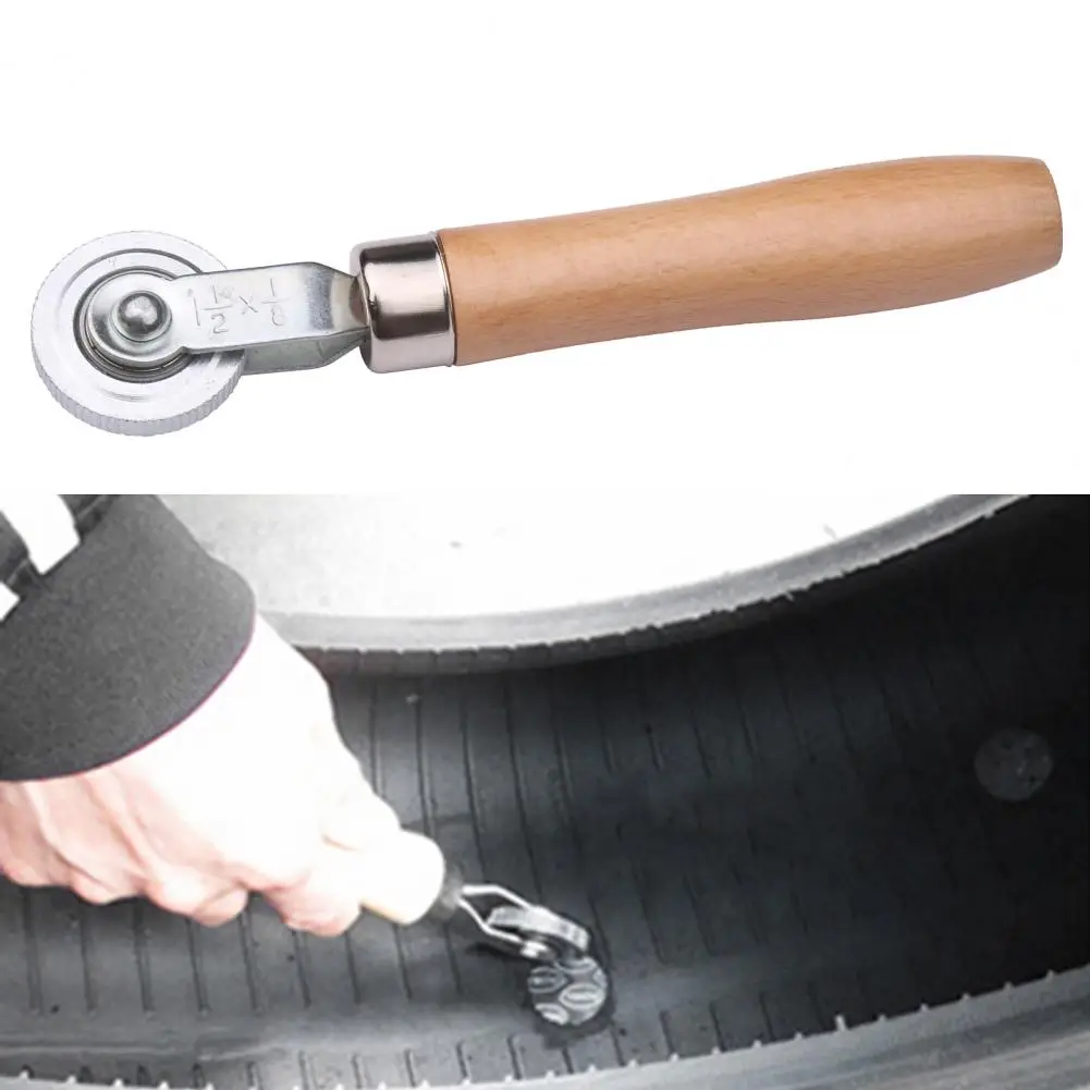 Tire Repair Roller Premium Good Toughness Portable Rust Resistant Tire Pad Roller Auto Tools  Tire Pad Roller  Tire Flat Roller