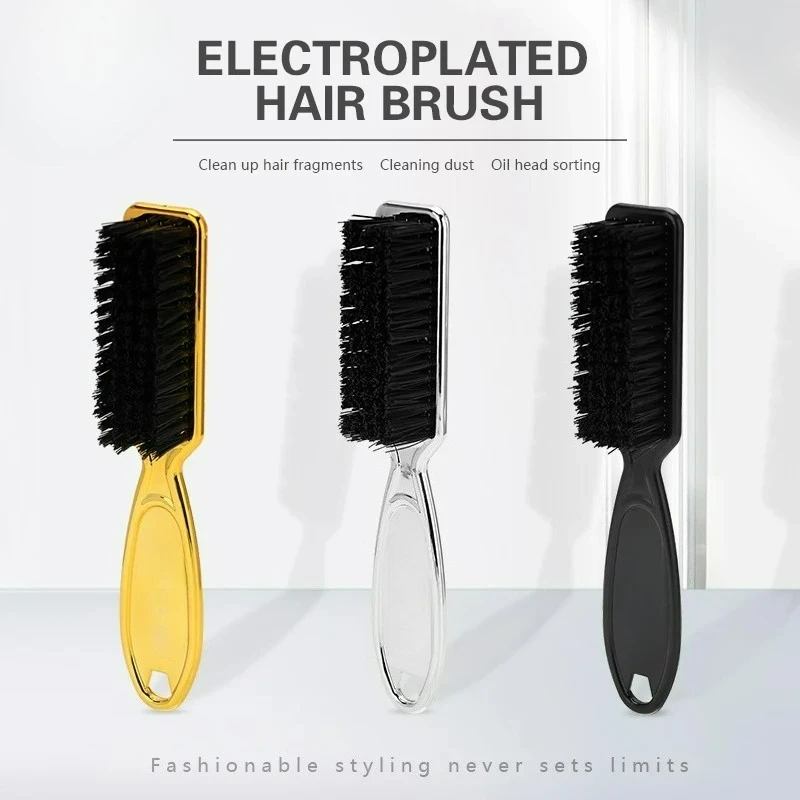

Soft Hair Cleaning Brush, Plastic Barber Cable, Retro Hair Salon Expander, Style Tool to Remove Brush Break