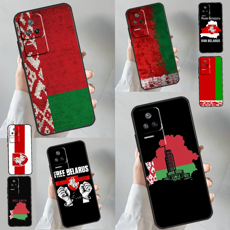 Republic Belarus National Flag Case For Xiaomi 14 Ultra 13 11T 12T 13T Pro 12 Lite POCO X6 Pro M6 X3 X4 X5 M5s F3 F5 Cover