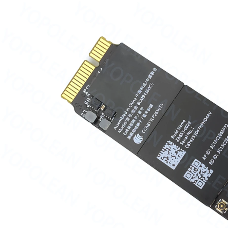 Original Wifi Airport Card BCM94360CS BCM94360CSAX For Macbook Pro Retina A1502 A1398 802.11ac wifi card 2013 2014 Year