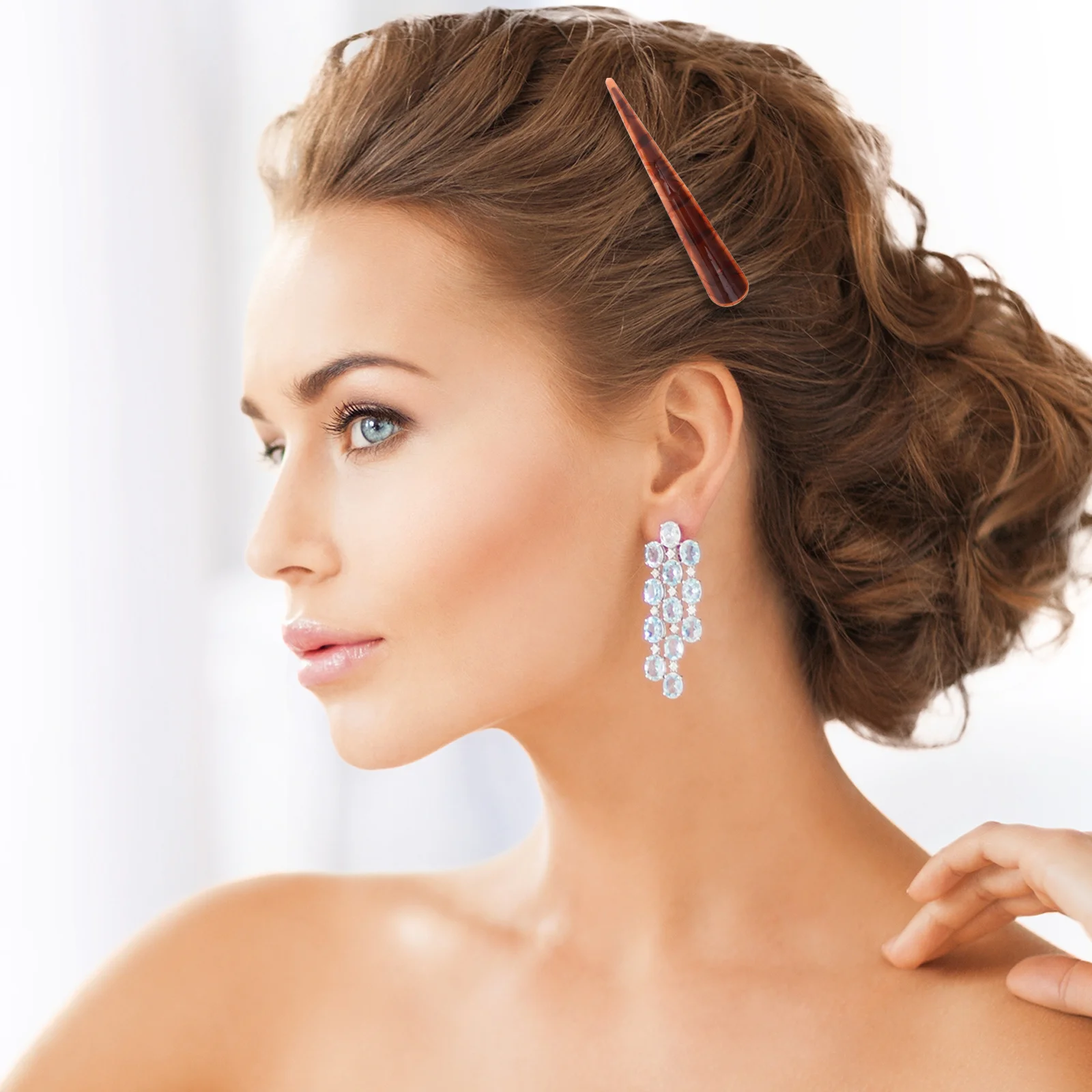 

2Pcs Duckbill Hair Clips Durable Strong Hold for Styling Hair Dye Sectioning Non Slip Professional Salon Clips